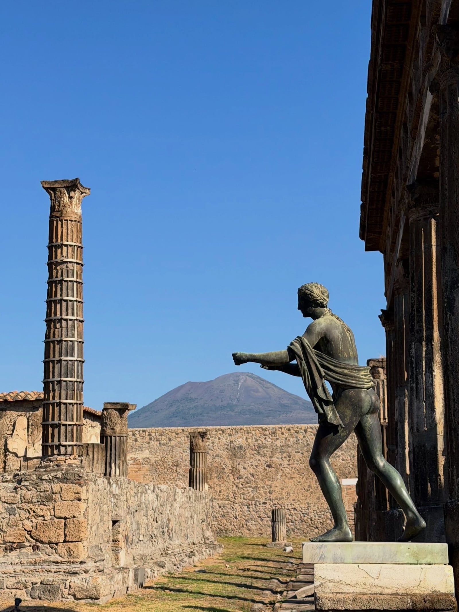 Mount Vesuvius view