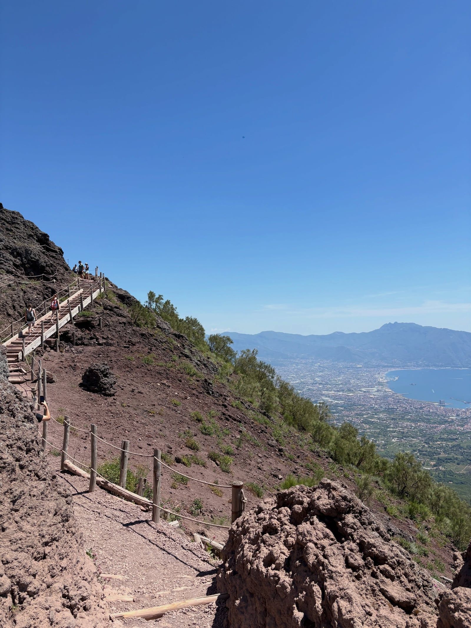 Mount Vesuvius view